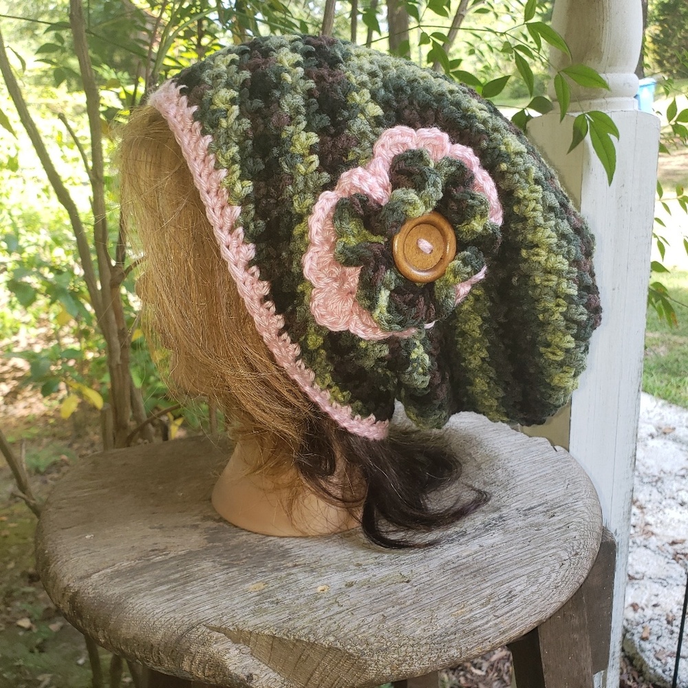 Handmade slouchy beanie